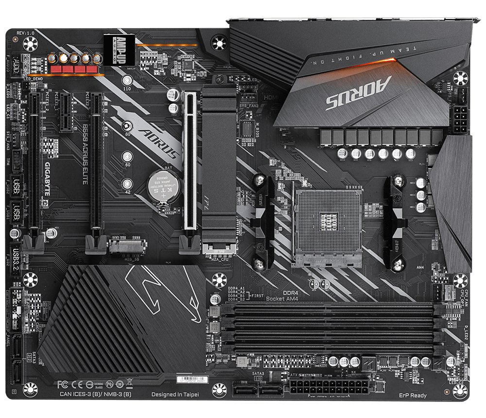 Imagen de Gigabyte B550M Aorus Elite