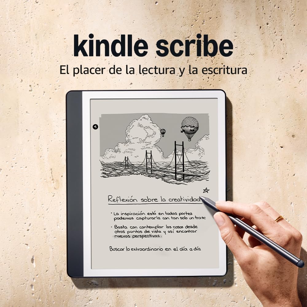 Kindle Scribe: la experiencia de escribir a mano en un Kindle (y sin distracciones)